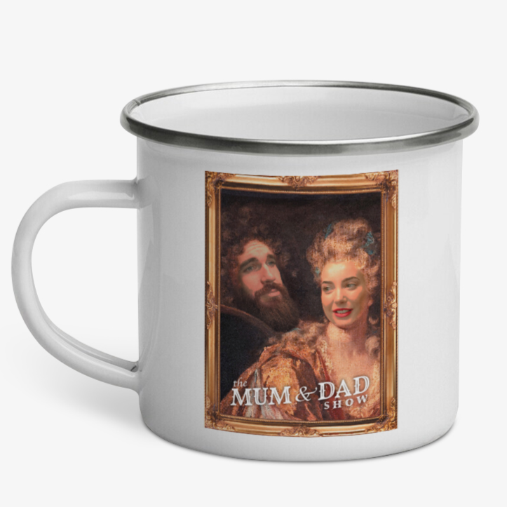 MUM & DAD SHOW ENAMEL MUG